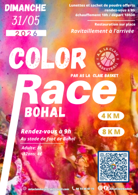 🎨 Color Race 2026 : la 3ème édition arrive !